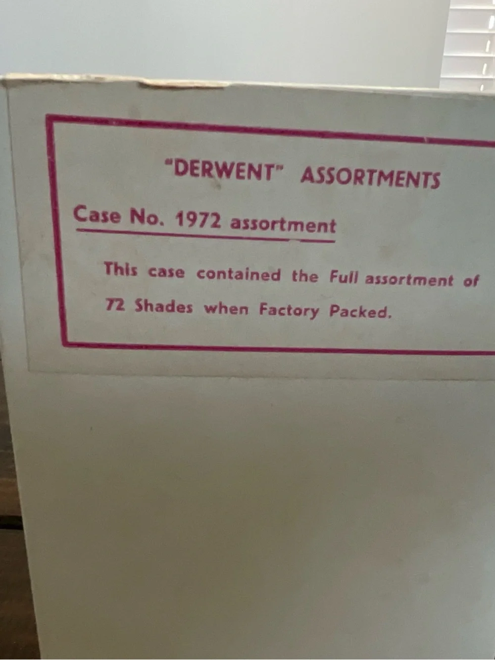 Vintage Derwent Color Pencils 70 Assorted Colors Series No 19